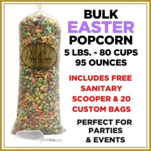 Bulk Easter Popcorn – 5 lb (95 oz) Bag | Gourmet Spring Popcorn Mix | Pops Corn®